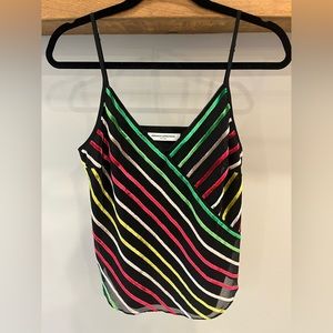Amanda Uprichard Stripe Velvet Cami